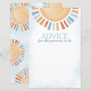 Papier Sunshine Conseils Activité Baby shower