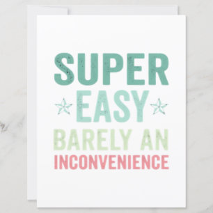 Papier Super Facile À peine Une Gêne Drôle