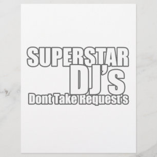 Papier Superstar DJ