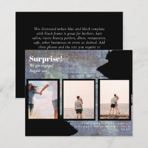 Papier SURPRISE ! BUDGET DU fiançailles PHOTO COLLAT