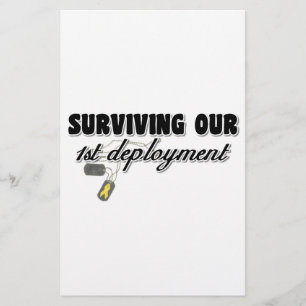 Papier Survivre à notre 1er déploiement