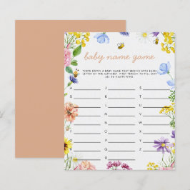 Papier Sweet As Can Bee Baby shower Game