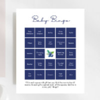 Sweet Blueberry Bingo Baby shower Jeu