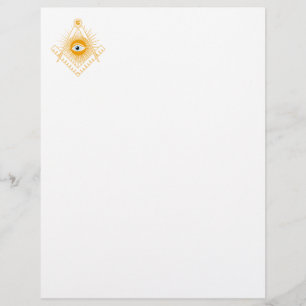 Papier symbole de la franc-maçonnerie