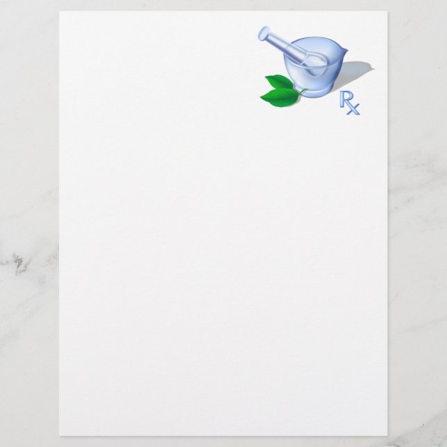 Papier Symbole de pharmacie (Devant)