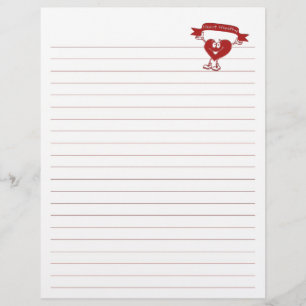 Papier Symbole de sensibilisation à la cardiologie de l'h