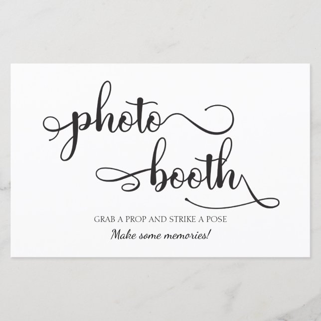 Papier Symbole Mariage tendance noir blanc (Devant)