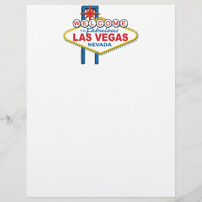 Papier SYMBOLE RÉtro DE Las Vegas (Devant)