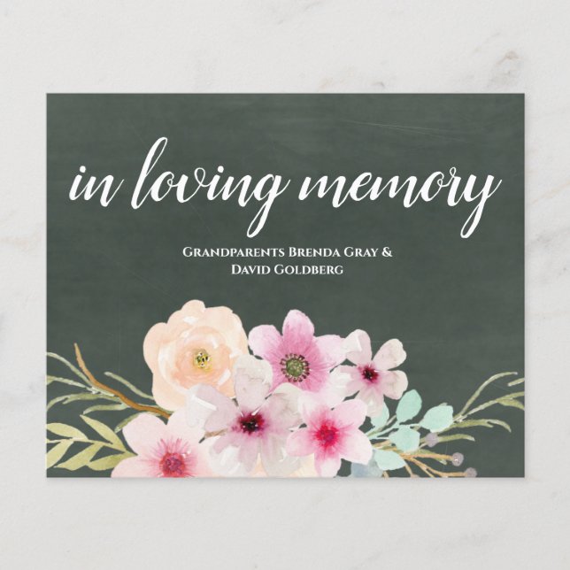 Papier Tableau de bord des panneaux Mariages BOHO (Devant)