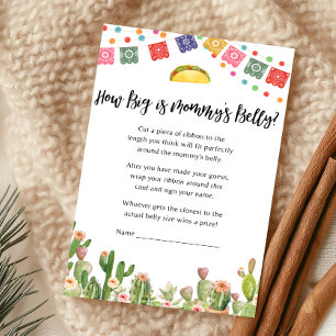 Papier Taco Bout Une Fête Bébé Devinez Maman ou Papa