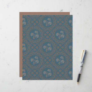 Papier Tapisserie Rococo Mandala Diamond Tile Scrapbook