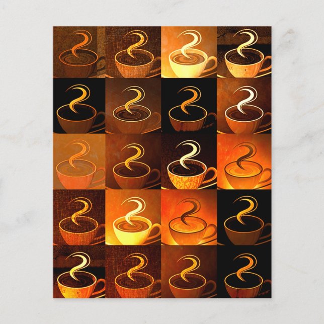 Papier Tasses à café (Devant)