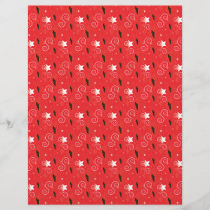 Papier Taurillon diamant rouge