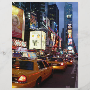 Papier Taxis Carrés