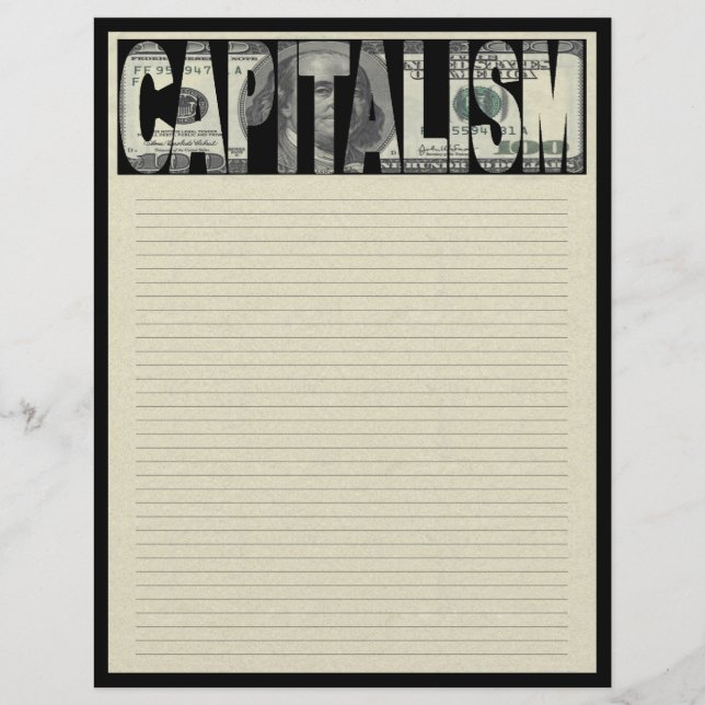Papier Tea Party Patriot en-tête personnalisable (Devant)