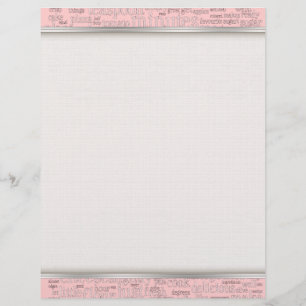 Papier Termes culinaires Mot Cloud Document d'écriture