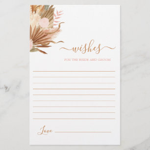 Papier Terracotta Boho Wives for the Bride card