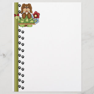 Papier Tête à lettre de tortue mûre