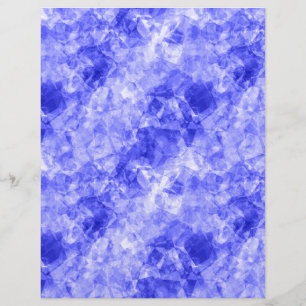 Papier Texture croûtée bleue