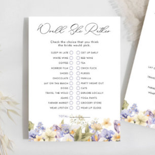 Papier Thé nuptiale préférerait-elle Fête des mariées jeu