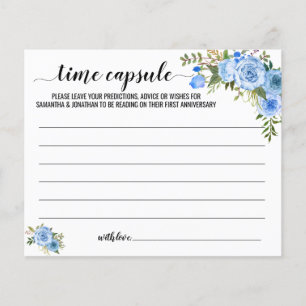 Papier Time Capsule Conseils Couples Douche anglais espag