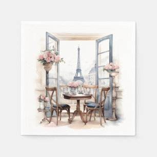 Papier-Tischservietten Paris Serviette