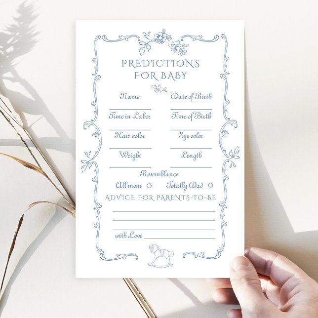 Papier Toile Cheval Rocking Baby Prédictions et conseils (Créateur téléchargé)