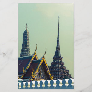 Papier Toits du Grand Palais à Bangkok Thaïlande