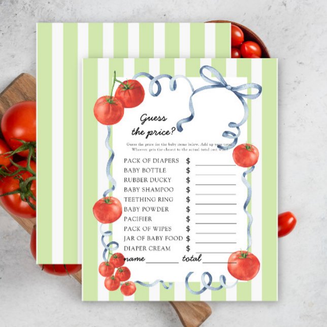 Papier Tomates - Devinez le prix ! Jeu (Créateur téléchargé)