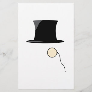 Papier Top Hat Monocle