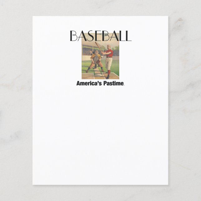 Papier TOP le passe-temps de l'Amérique (Devant)