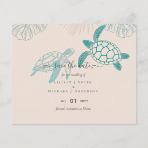 Papier Tortues de mer Mariage Art moderne