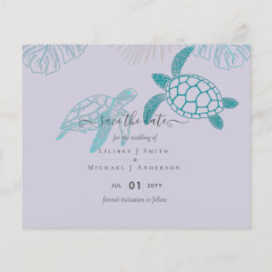 Papier Tortues de mer Mariage Art moderne
