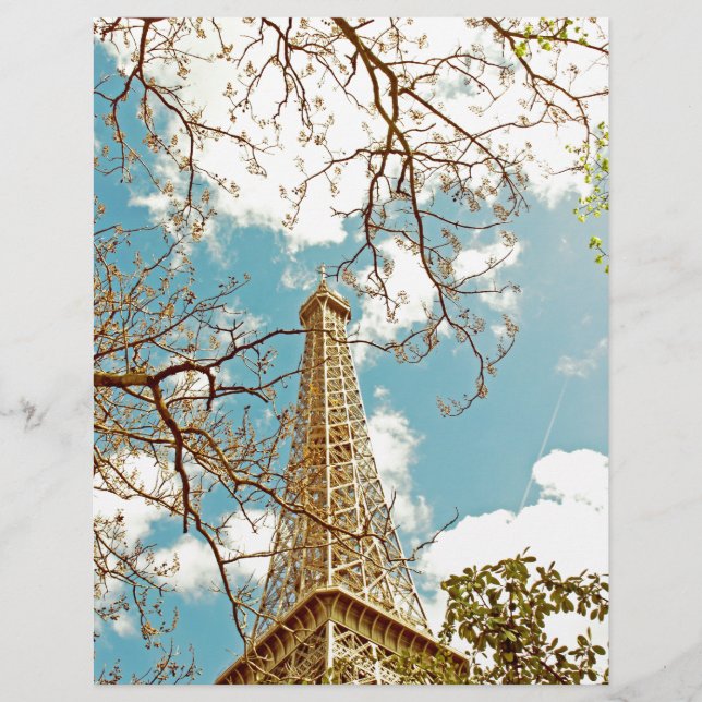 Papier Tour Eiffel (Devant)