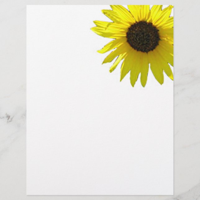 Papier tournesol à un coin (Devant)