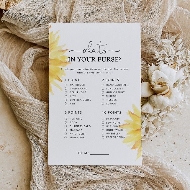 Papier Tournesol ce qui est dans votre jeu de bourse (Créateur téléchargé)