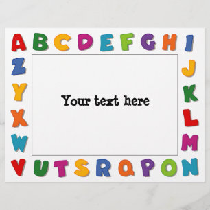 Papier Trames de lettres