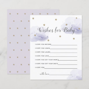 Papier Twinkle Little Star Wives for Baby Purple Conseils