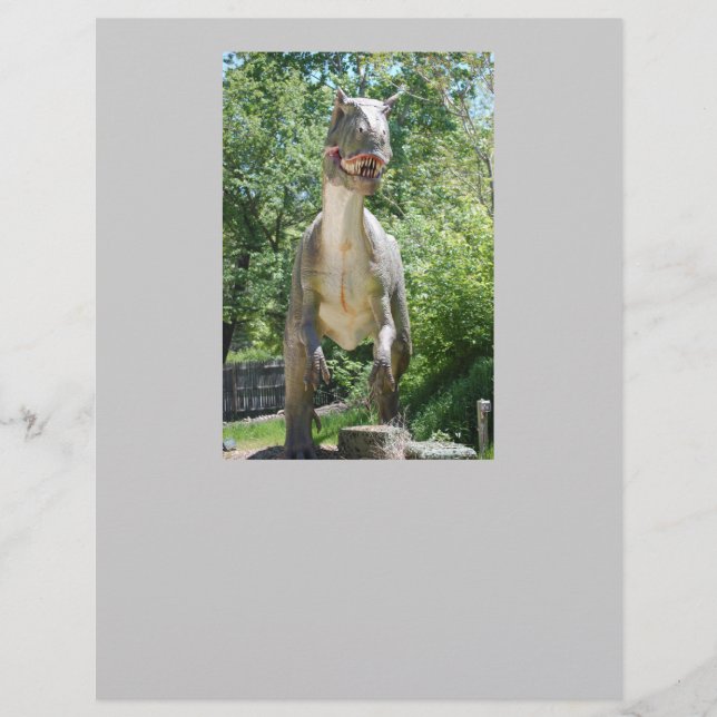 Papier Tyrannosaurus Rex Dinosaur (Devant)