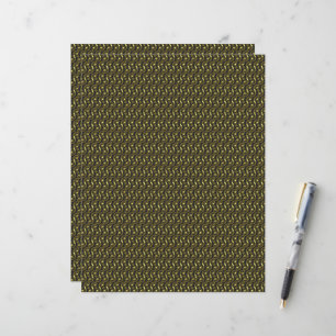 Papier un arrière - plan vert et blanc avec un motif ondu