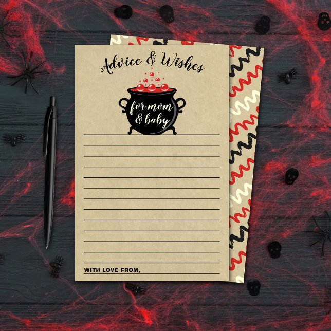 Papier Un Bébé Doux Brasse Le Baby shower D'Halloween (Créateur téléchargé)