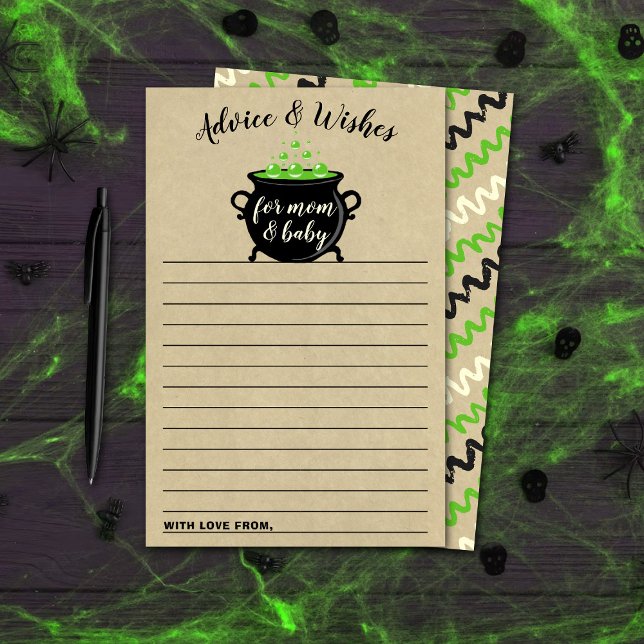 Papier Un Bébé Doux Brasse Le Baby shower D'Halloween (Créateur téléchargé)