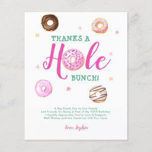 Papier Un Merci photo à trous grâce à un puzzle