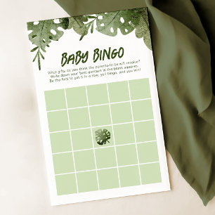 Papier Un Sauvage Est Sur Le Chemin Safari Baby Bingo Jeu