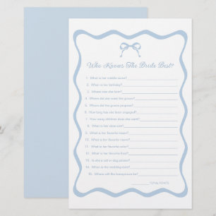 Papier Une Fête des mariées Bleue Qui Connaît Le Jeu De M