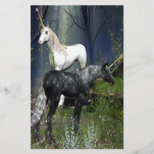 Papier Unicornes