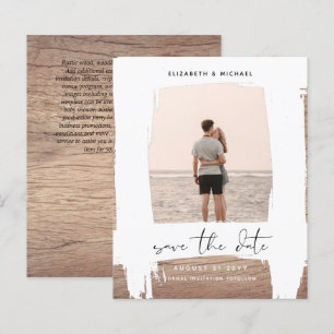Papier Urban Chic Minimalist PHOTO Enregistrer le budget 