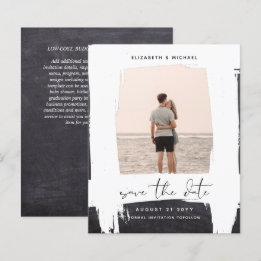 Papier Urban Chic Minimalist PHOTO Enregistrer le budget