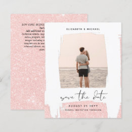Papier Urban Chic Minimalist PHOTO Enregistrer le budget