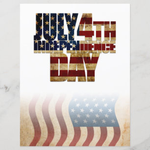 Papier USA 4 juillet Fête de l'Indépendance